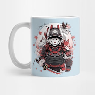 samurai cat Mug